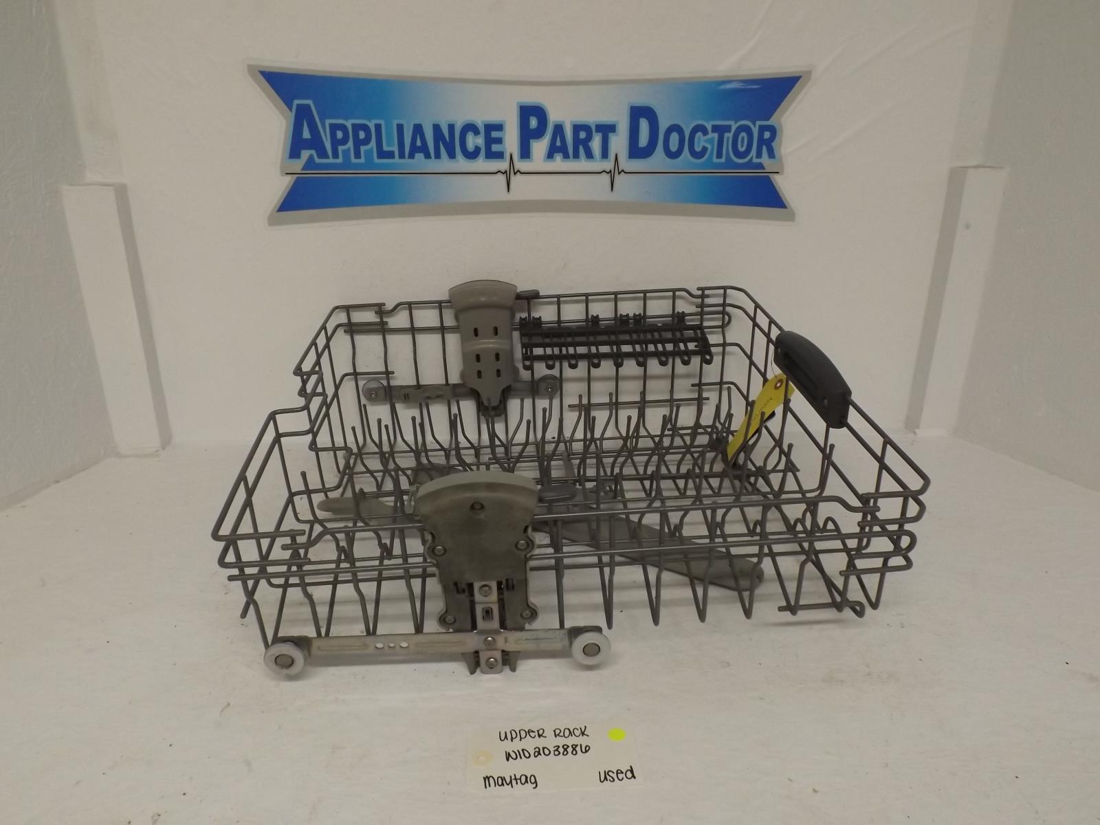 Maytag Dishwasher W10203886 Upper Rack Used Maytag Dishwasher W10203886 Upper Rack Used